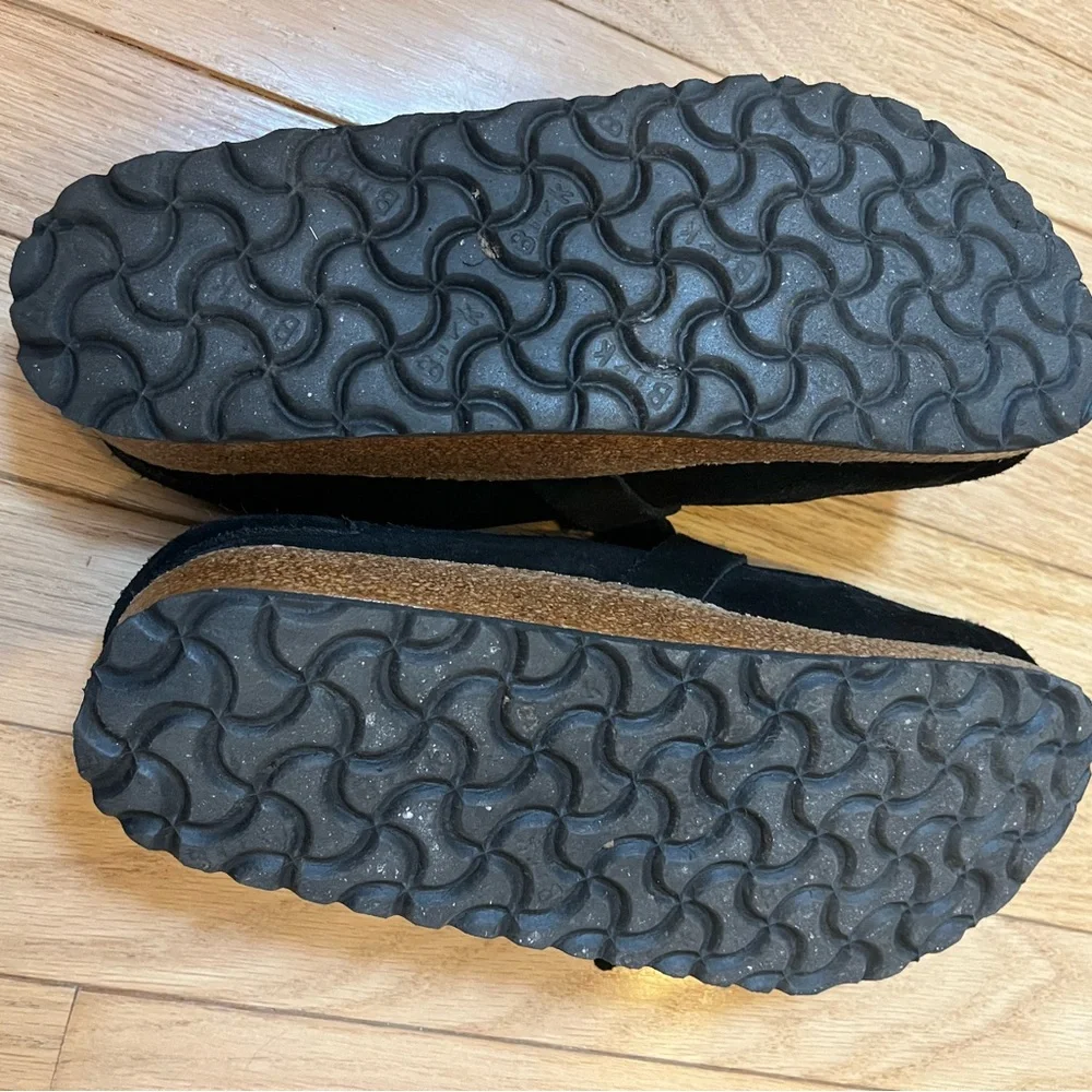 Birkenstock Buckley black shearling mules - Picture 2 of 3